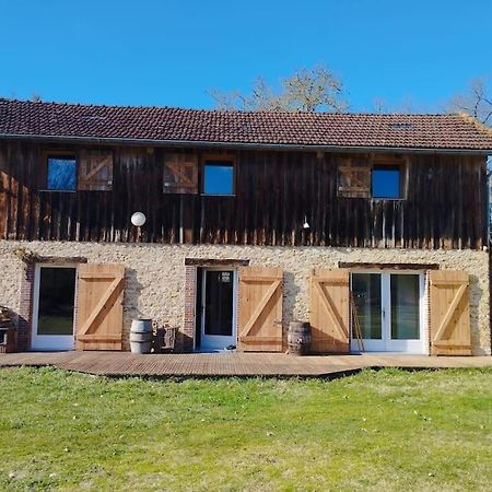 Вилла Ancienne Grange Landaise Brocas Экстерьер фото
